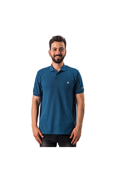 FreeCamp Breeze Erkek Polo T-Shirt-Indigo