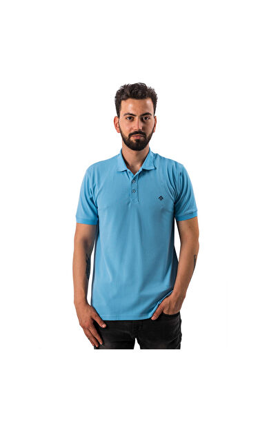 FreeCamp Breeze Erkek Polo T-Shirt-MAVİ