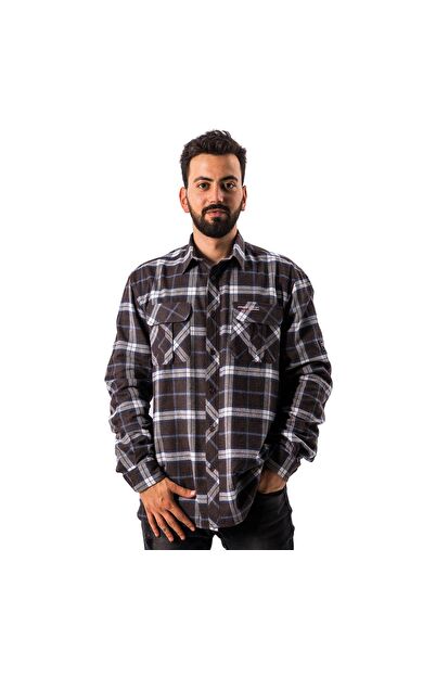 FreeCamp Knit Man Fleece Shirt Gömlek-KAHVERENGİ