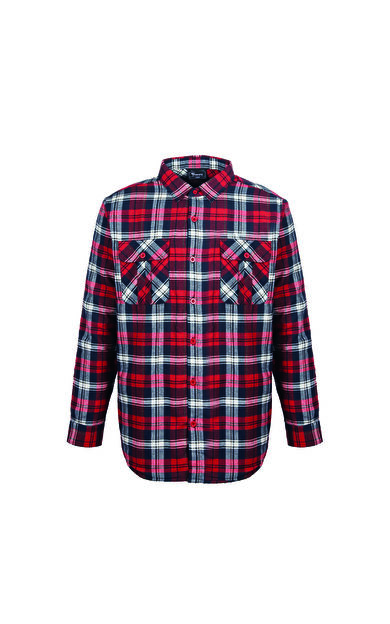 FreeCamp Lumberjack Gömlek-KIRMIZI