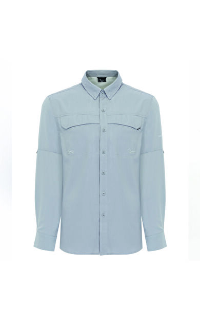 FreeCamp Novella Erkek Gömlek-GRİ