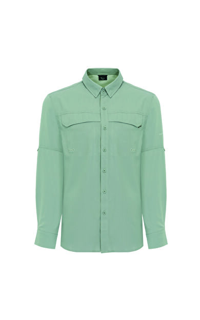 FreeCamp Novella Erkek Gömlek-YEŞİL