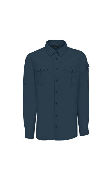 FreeCamp Odina Erkek Gömlek-GRİ