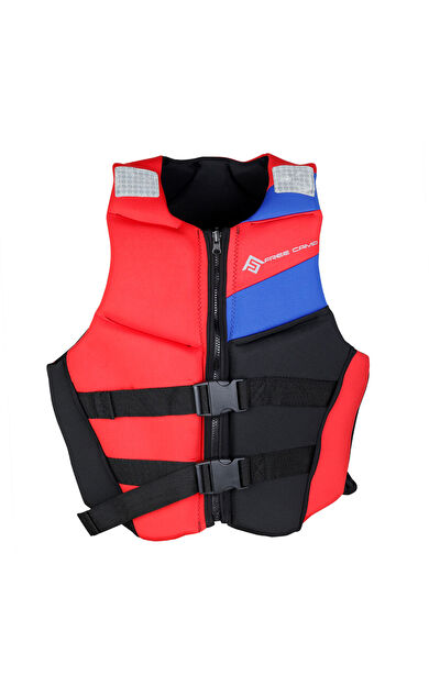 FreeCamp Seashell Vest Can Yeleği-KIRMIZI-SİYAH