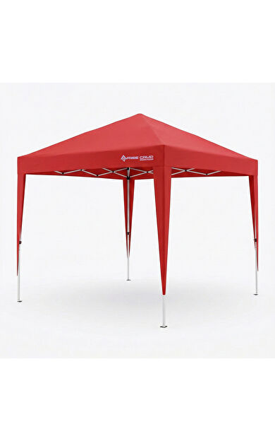 FreeCamp Soria AND1025 240x240cm Pe Otomatik Tente-KIRMIZI