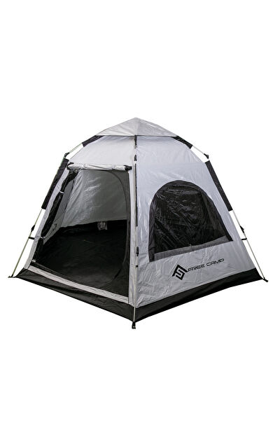 FreeCamp Zenica 6 Kişilik Otomatik Çadır-BEYAZ