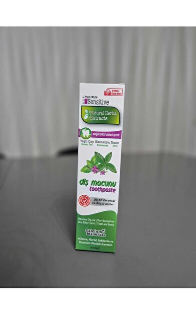 Fresh White Diş Macunu 75Ml 120Gr Yeşilçay Ekinezya&amp;Nane