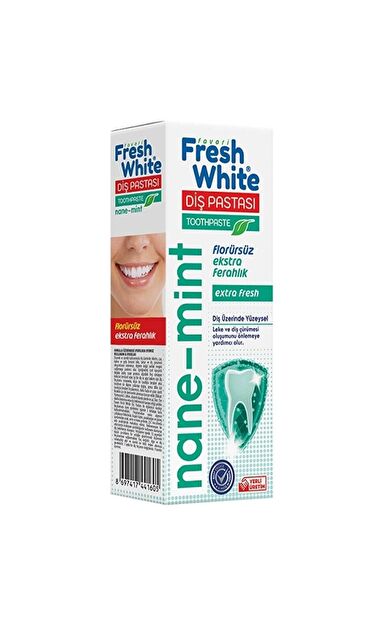 Fresh White Diş Pastası Nane Aromalı 90 Gr