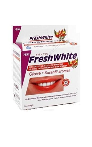 Fresh White Diş Tozu Smokers 50 Gr