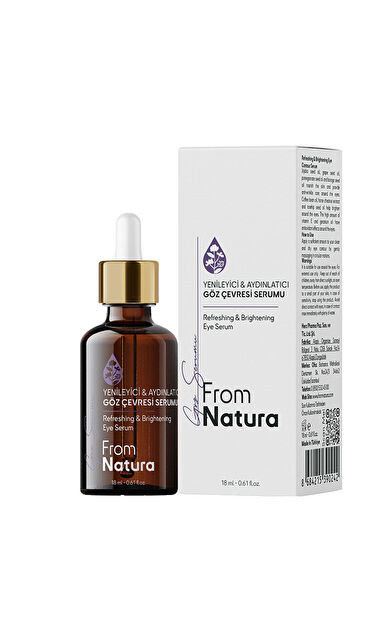 From Natura Yenileyici ve Aydınlatıcı Göz Çevresi Serumu 18 ml