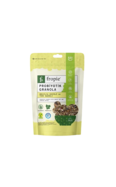 FROPİE Brezilya Cevizi &amp; Türk Kahveli Probiyotik Granola 200g