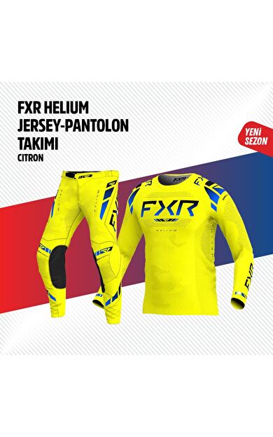 Fxr Sarı Mavi Jersey Pantolon Takımı