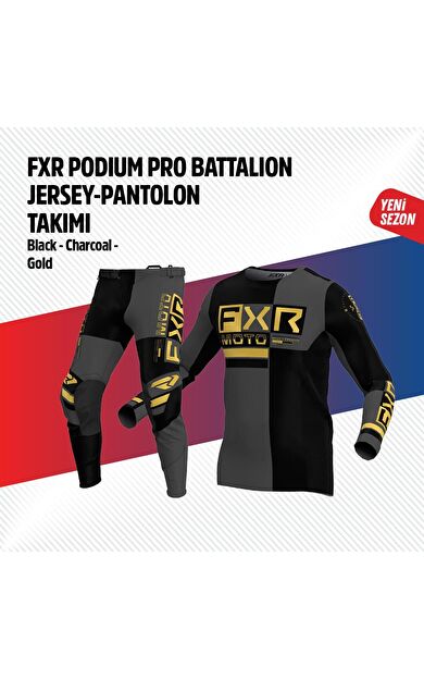 FXR SİYAH GRİ JERSEY PANTOLON TAKIMI