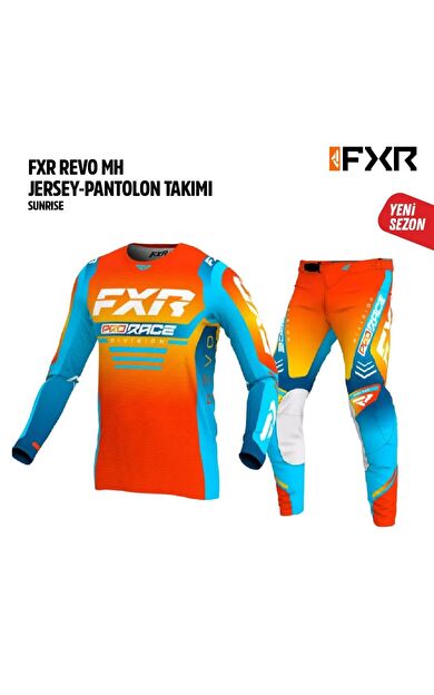 Fxr Turuncu Turkuaz Jersey Pantolon Takımı