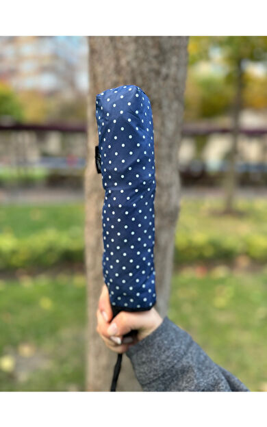 Gabbiano 8 Telli Tam Otomatik Rüzgara Dayanıklı Şemsiye Lacivert