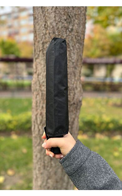 Gabbiano 8 Telli Tam Otomatik Rüzgara Dayanıklı Sihirli  Şemsiye GB2029 Siyah