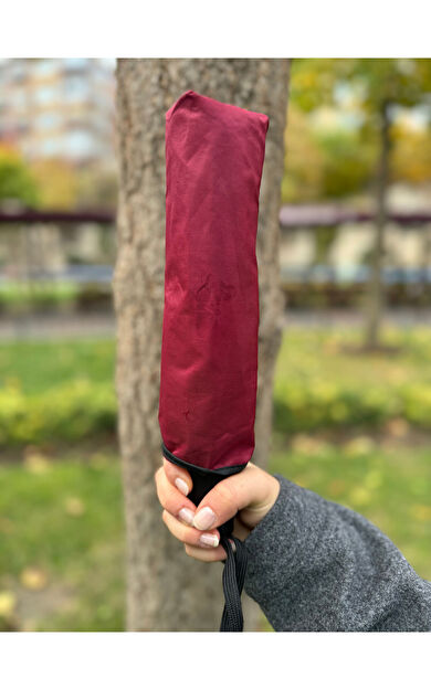 Gabbiano 8 Telli Tam Otomatik Rüzgara Dayanıklı Sihirli  Şemsiye GB2029 Bordo