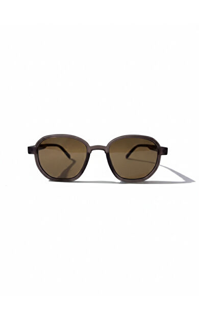 Gabbiano Kadın Kare Güneş Gözlüğü Ek:66-Sütlü Kahverengi