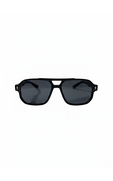Gabbiano Kadın Kare Köprülü Güneş Gözlüğü Ek:55-Siyah
