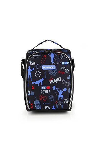 Gabol Beslenme Çantası Termal Thermic Lunch Bag Training Siyah GB.234957