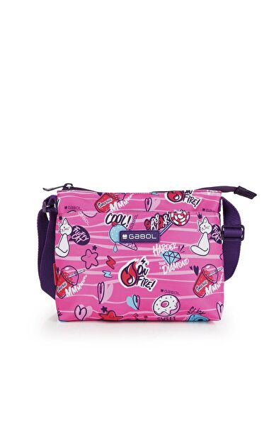 Gabol İpli Çocuk Çantası Sticker Pembe GB.234156