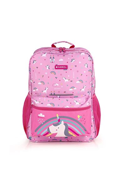 Gabol Okul Sırt Çantası Rainbow Pembe 23,5L GB.233953