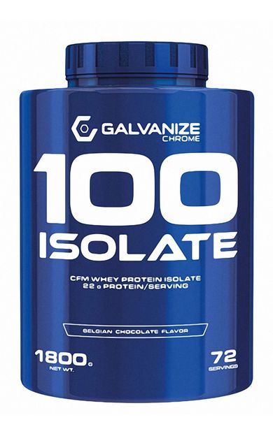 Galvanize Nutrition 100 Isolate Protein 72 servis Belçika Çikolatası