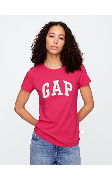 GAP 729555008 V-Ss Logo Classic Tee Kadın Tişört