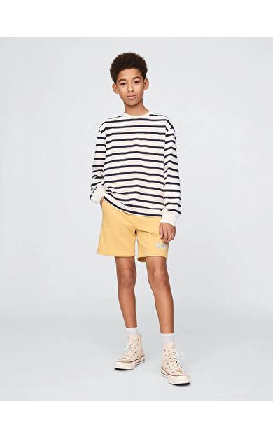 GAP 742934003 V-Frch Ft Logo Erkek Çocuk Şort