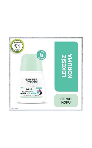 Garnier Mineral Rollon Black White 50 Ml