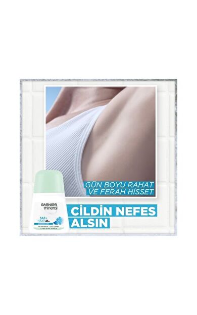 Garnier Mineral Rollon Saf&Temiz 50 Ml