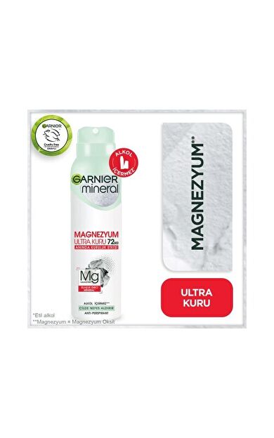 Garnier Mineral Deodorant Magnezyum Ultra Kuru 150 Ml
