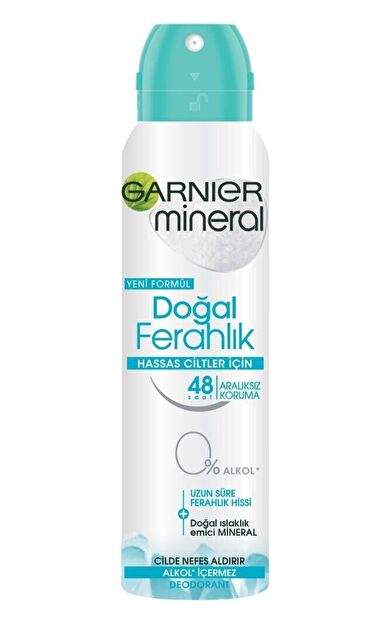Anti - Perspirant Sprey Deodorant - Doğal Ferahlık 150 Ml 3600542038157