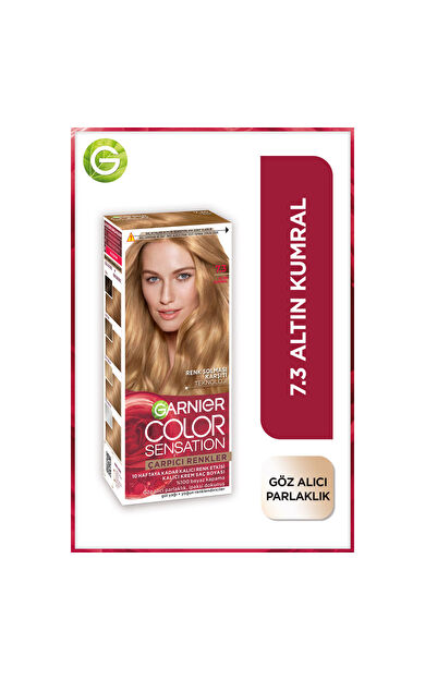 Garnier Çarpıcı Renkler 7.3 Altın Kumral Saç Boyası