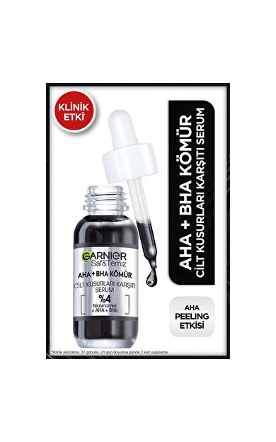 Garnier Aha + Bha Cilt Kusurları Karşıtı Serum %4 [Niasinamid + Peeling Etkili Aha + Bha] 30ml