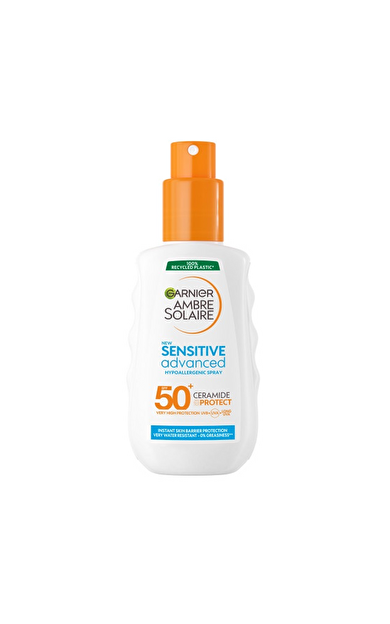 Garnier Ambre Solaire Sensitive Advanced Hipoalerjenik Güneş Koruyucu Sprey SPF50 150ml