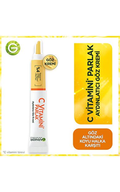 Garnier C Vitamini Parlak Aydınlatıcı Göz Kremi