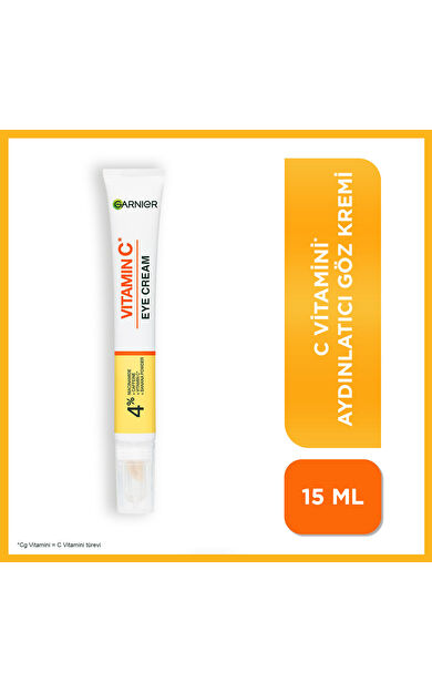 Garnier C Vitamini Parlak Aydınlatıcı Göz Kremi