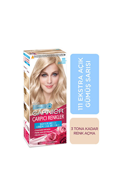 Garnier Çarpıcı Renkler 111 Ekstra Açık Gümüş Sarısı