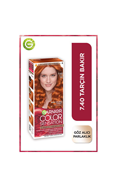 Garnier Çarpıcı Renkler 7.40 Tarçın Bakır Saç Boyası