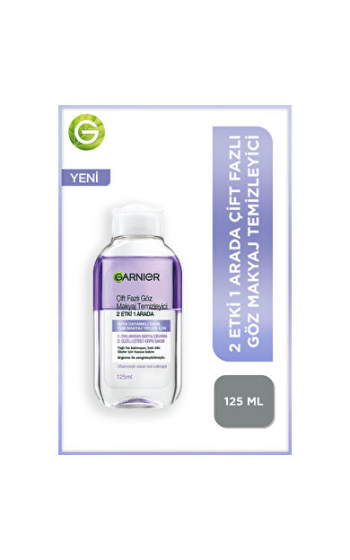 Garnier Çift Fazlı Göz Makyaj Temizleyicisi 2 Etki 1 Arada 125ML