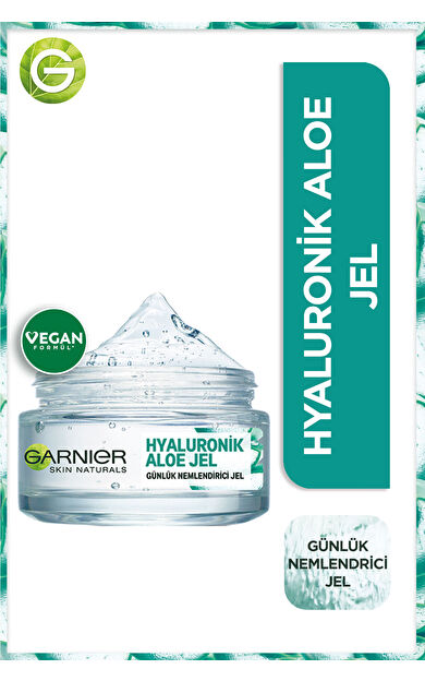 Garnier Hyaluronik Aloe Günlük Nemlendirici Jel 50 ml