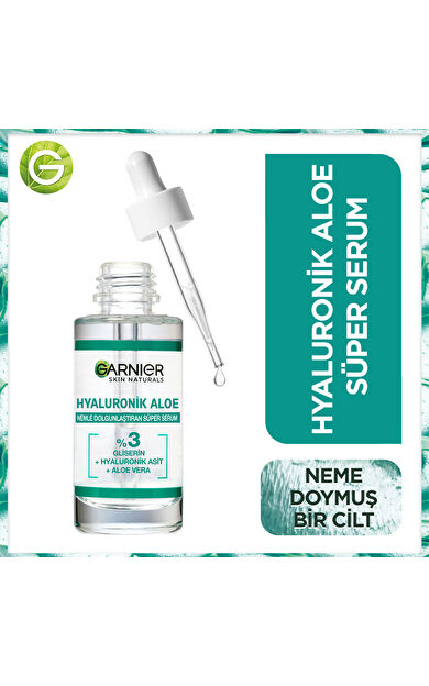 Garnier Hyaluronik Aloe Nemle Dolgunlaştıran Süper Serum 30 ml