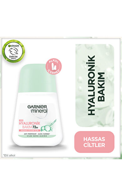 Garnier Mineral Hyaluronik Bakım Roll-on Deodorant