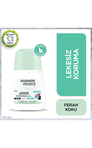 Garnier Mineral Lekesiz Koruma Ferah Koku Roll-On Deodorant