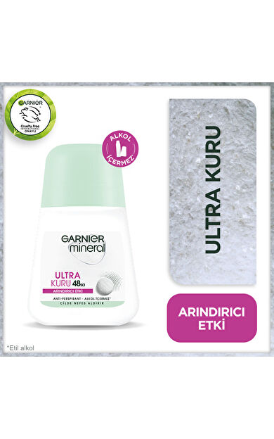Garnier Mineral Ultra Kuru Roll-On Deodorant