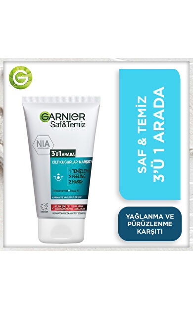 Garnier Saf &amp; Temiz 3'ü 1 Arada 150 ml