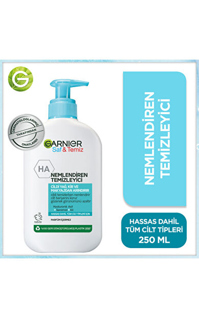 Garnier Saf&Temiz Nemlendiren Temizleyici 250 ml