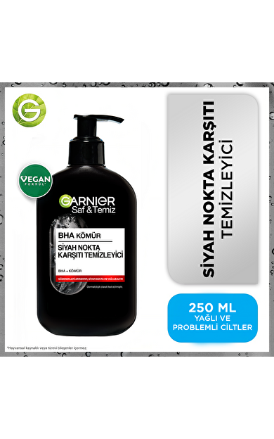 Garnier Saf &amp; Temiz Siyah Nokta Karşıtı Temizleyici 250 ml