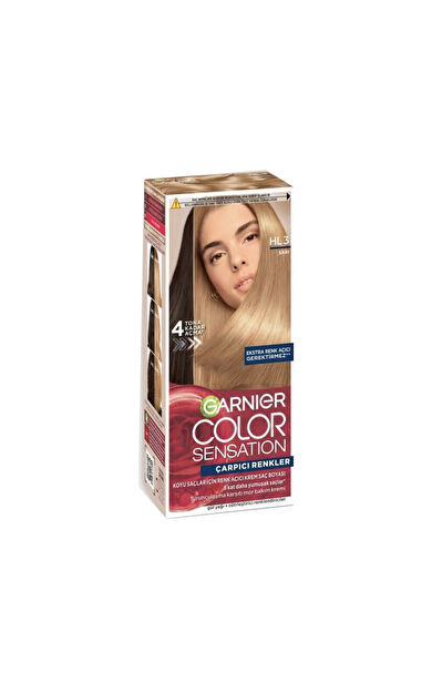 Garnier Çarpıcı Renkler Saç Boyası HL3 Sarı